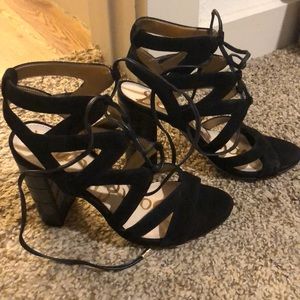Sam Edelman stacked heel sandals in size 5